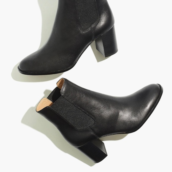 The Laura Chelsea Boot in Leather 6.5 Madewell - Picture 5 of 6